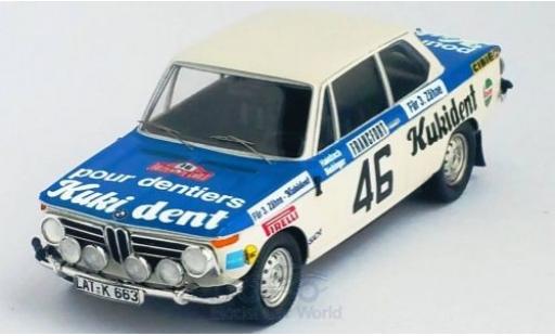 Coche miniatura Bmw 2002 1/43 Trofeu ti No.46 Kukident Rally Monte Carlo 1973 R.Hainbach/W.Biebinger Bmw 2002 1/43 Trofeu ti No.46 Kukident Rally Monte Carlo 1973 R.Hainbach/W.Biebinger coche miniatura
