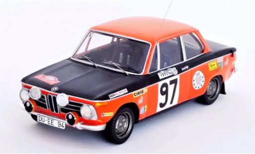 Coche miniatura Bmw 2002 1/43 Trofeu ti No.97 Rallye Monte Carlo 1970 A.Warmbold/P.Weber Bmw 2002 1/43 Trofeu ti No.97 Rallye Monte Carlo 1970 A.Warmbold/P.Weber coche miniatura