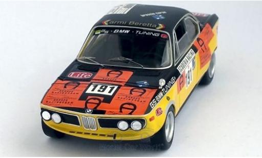 Coche miniatura Bmw 3.0 1/43 Trofeu CS No.191 Targa Florio 1973 R.Maritni/A.Federico Bmw 3.0 1/43 Trofeu CS No.191 Targa Florio 1973 R.Maritni/A.Federico coche miniatura