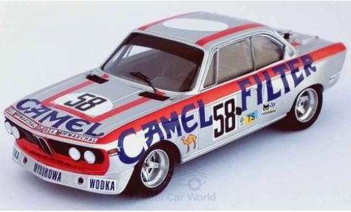 Coche miniatura Bmw 3.0 1/43 Trofeu CSL No.58 Camel 24h Le Mans 1973 W.Brun/C.Kocher/J.-P.Aeschlimann Bmw 3.0 1/43 Trofeu CSL No.58 Camel 24h Le Mans 1973 W.Brun/C.Kocher/J.-P.Aeschlimann coche miniatura