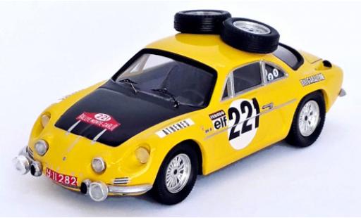 Coche miniatura Alpine A110 1/43 Trofeu Bulgaralpine No.221 Rallye Monte Carlo 1969 I.Chubrikov/K.Chubrikov Alpine A110 1/43 Trofeu Bulgaralpine No.221 Rallye Monte Carlo 1969 I.Chubrikov/K.Chubrikov coche miniatura