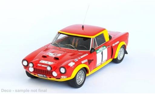 Coche miniatura Fiat 124 1/43 Trofeu Abarth Rallye No.1 Rallye WM Rallye Portugal 1975 1:43 Fiat 124 1/43 Trofeu Abarth Rallye No.1 Rallye WM Rallye Portugal 1975 1:43 coche miniatura