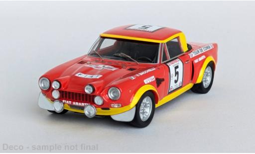 Coche miniatura Fiat 124 1/43 Trofeu Abarth Tour de Corse 1974 #5 1:43 Fiat 124 1/43 Trofeu Abarth Tour de Corse 1974 #5 1:43 coche miniatura