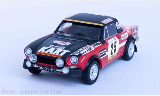 Coche miniatura Fiat 124 1/43 Trofeu Sport Spider 1600 TAP Rally 1974 #25 1:43 Fiat 124 1/43 Trofeu Sport Spider 1600 TAP Rally 1974 #25 1:43 coche miniatura