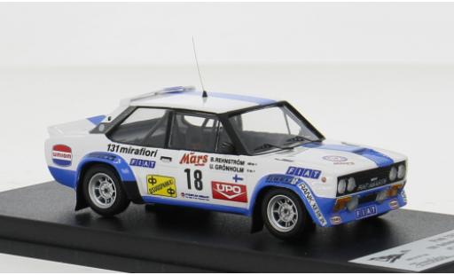 Coche miniatura Fiat 131 1/43 Trofeu Abarth 1000 Lakes Rally 1979 #18 1:43 Fiat 131 1/43 Trofeu Abarth 1000 Lakes Rally 1979 #18 1:43 coche miniatura