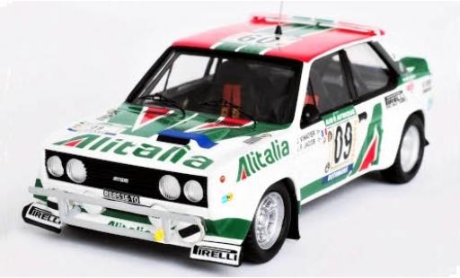 Coche miniatura Fiat 131 1/43 Trofeu Abarth No.09 VS Corse Olio Alitalia Rally WM Rally Bandama 1978 J.Vinatier/J.F.Jacob Fiat 131 1/43 Trofeu Abarth No.09 VS Corse Olio Alitalia Rally WM Rally Bandama 1978 J.Vinatier/J.F.Jacob coche miniatura