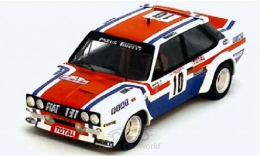 Coche miniatura Fiat 131 1/43 Trofeu Abarth No.10 Rallye WM Tour de Corse 1978 M.Mouton/F.Conconi Fiat 131 1/43 Trofeu Abarth No.10 Rallye WM Tour de Corse 1978 M.Mouton/F.Conconi coche miniatura
