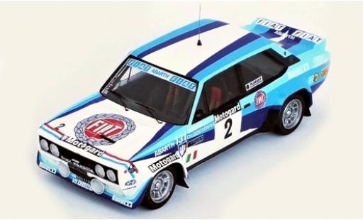 Coche miniatura Fiat 131 1/43 Trofeu Abarth No.2 Rallye WM Rallye Neuseeland 1980 W.Röhrl/C.Geistdörfer Fiat 131 1/43 Trofeu Abarth No.2 Rallye WM Rallye Neuseeland 1980 W.Röhrl/C.Geistdörfer coche miniatura