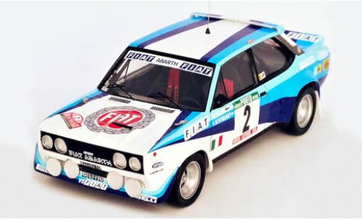 Coche miniatura Fiat 131 1/43 Trofeu Abarth No.2 Rallye WM Rallye Portugal 1982 M.Alen/I.Kivimäki Fiat 131 1/43 Trofeu Abarth No.2 Rallye WM Rallye Portugal 1982 M.Alen/I.Kivimäki coche miniatura