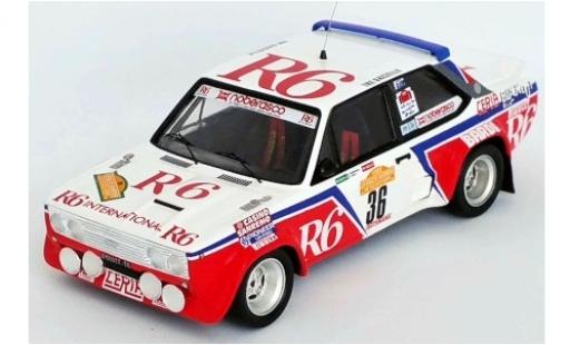 Coche miniatura Fiat 131 1/43 Trofeu Abarth No.36 R6 Rallye WM Rally San Remo 1982 G.Noberasco/D.Cianci Fiat 131 1/43 Trofeu Abarth No.36 R6 Rallye WM Rally San Remo 1982 G.Noberasco/D.Cianci coche miniatura