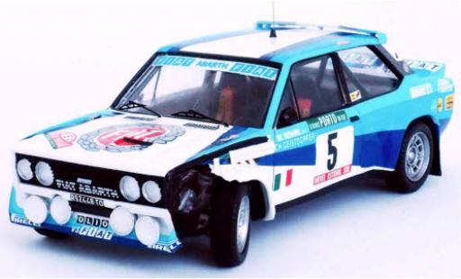 Coche miniatura Fiat 131 1/43 Trofeu Abarth No.5 Rallye WM Rally Portugal 1980 damaged W.Röhrl/C.Geistdörfer Fiat 131 1/43 Trofeu Abarth No.5 Rallye WM Rally Portugal 1980 damaged W.Röhrl/C.Geistdörfer coche miniatura