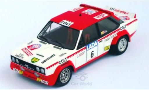 Coche miniatura Fiat 131 1/43 Trofeu Abarth No.6 Colt Rallye WM 1000 Lakes Rallye 1977 T.Makinen/H.Liddon Fiat 131 1/43 Trofeu Abarth No.6 Colt Rallye WM 1000 Lakes Rallye 1977 T.Makinen/H.Liddon coche miniatura