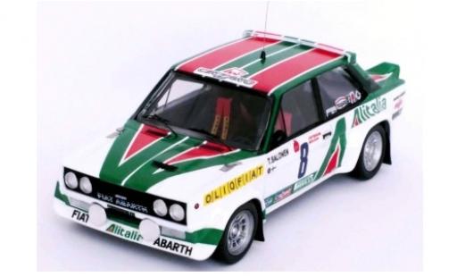 Coche miniatura Fiat 131 1/43 Trofeu Abarth No.8 Alitalia Rallye WM Criterium Molson du Quebec 1977 T.Salonen/J.Markkula Fiat 131 1/43 Trofeu Abarth No.8 Alitalia Rallye WM Criterium Molson du Quebec 1977 T.Salonen/J.Markkula coche miniatura