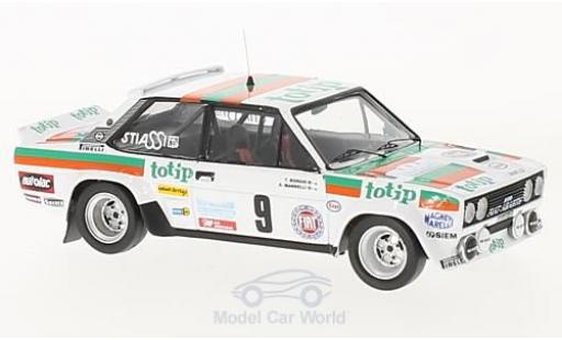 Coche miniatura Fiat 131 1/43 Trofeu Abarth No.9 Rallye Madeira 1982 A.Mandelli/T.Borghi Fiat 131 1/43 Trofeu Abarth No.9 Rallye Madeira 1982 A.Mandelli/T.Borghi coche miniatura