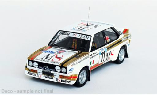 Coche miniatura Fiat 131 1/43 Trofeu Abarth weiss/gold Rally Acropolis 1980 #11 1:43 Fiat 131 1/43 Trofeu Abarth weiss/gold Rally Acropolis 1980 #11 1:43 coche miniatura
