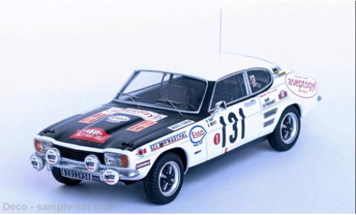 Coche miniatura Ford Capri 1/43 Trofeu 2300 Rally Monte Carlo 1971 #131 1:43 Ford Capri 1/43 Trofeu 2300 Rally Monte Carlo 1971 #131 1:43 coche miniatura