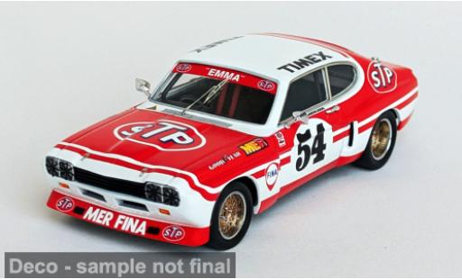 Coche miniatura Ford Capri 1/43 Trofeu 2600 LW rojo/weiss 2nd KNUTSTORP RACE 1974 1974 #54 1:43 Ford Capri 1/43 Trofeu 2600 LW rojo/weiss 2nd KNUTSTORP RACE 1974 1974 #54 1:43 coche miniatura