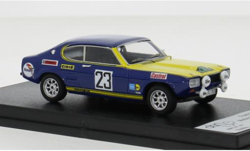 Coche miniatura Ford Capri 1/43 Trofeu 2600 Rallye Bavaria 1971 #23 1:43 Ford Capri 1/43 Trofeu 2600 Rallye Bavaria 1971 #23 1:43 coche miniatura