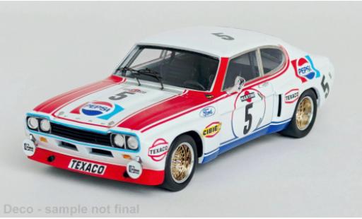 Coche miniatura Ford Capri 1/43 Trofeu 2600 RS 24h Spa 1973 #5 1:43 Ford Capri 1/43 Trofeu 2600 RS 24h Spa 1973 #5 1:43 coche miniatura