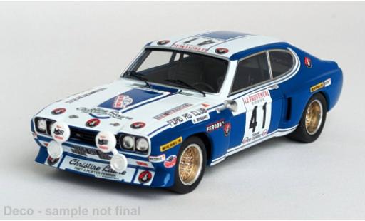 Coche miniatura Ford Capri 1/43 Trofeu 2600 RS Tour de Corse 1973 #41 1:43 Ford Capri 1/43 Trofeu 2600 RS Tour de Corse 1973 #41 1:43 coche miniatura