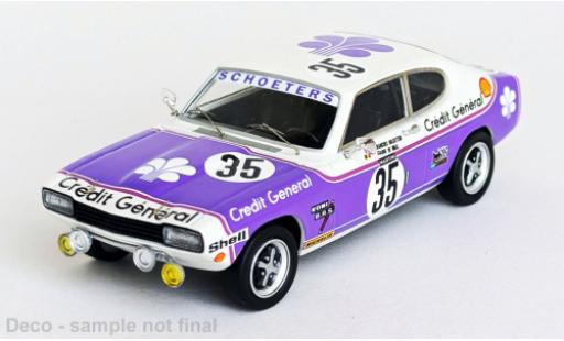 Coche miniatura Ford Capri 1/43 Trofeu 3000 GLX 24h Spa Francorchamps 1973 #35 1:43 Ford Capri 1/43 Trofeu 3000 GLX 24h Spa Francorchamps 1973 #35 1:43 coche miniatura