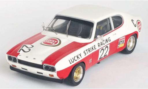 Coche miniatura Ford Capri 1/43 Trofeu MK I 2600 RS No.22 Lucky Strike 3h Lourenco Marques 1971 J.Mass Ford Capri 1/43 Trofeu MK I 2600 RS No.22 Lucky Strike 3h Lourenco Marques 1971 J.Mass coche miniatura