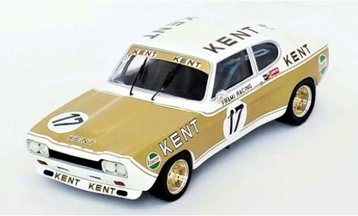 Coche miniatura Ford Capri 1/43 Trofeu MK I RS 2600 No.17 Kent ETCC Nürburgring 1972 K.Fritzinger/J-C.Franck Ford Capri 1/43 Trofeu MK I RS 2600 No.17 Kent ETCC Nürburgring 1972 K.Fritzinger/J-C.Franck coche miniatura