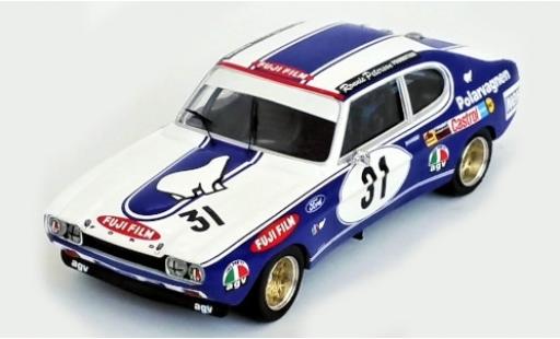 Coche miniatura Ford Capri 1/43 Trofeu MK I RS 2600 No.31 Mantorp Park 1972 R.Peterson Ford Capri 1/43 Trofeu MK I RS 2600 No.31 Mantorp Park 1972 R.Peterson coche miniatura