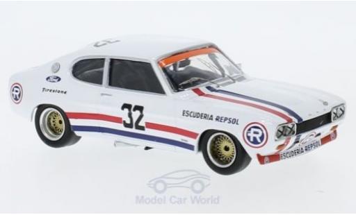 Coche miniatura Ford Capri 1/43 Trofeu MK I RS 2600 No.32 Vila Real 1972 R.Gimenez Ford Capri 1/43 Trofeu MK I RS 2600 No.32 Vila Real 1972 R.Gimenez coche miniatura