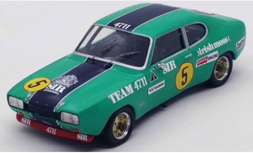 Coche miniatura Ford Capri 1/43 Trofeu MK I RS 2600 No.5 Team 4711 Sir irishmoss 4711 4H Zandvoort 1972 N.Chiotakis/C.Bourgoignie Ford Capri 1/43 Trofeu MK I RS 2600 No.5 Team 4711 Sir irishmoss 4711 4H Zandvoort 1972 N.Chiotakis/C.Bourgoignie coche miniatura