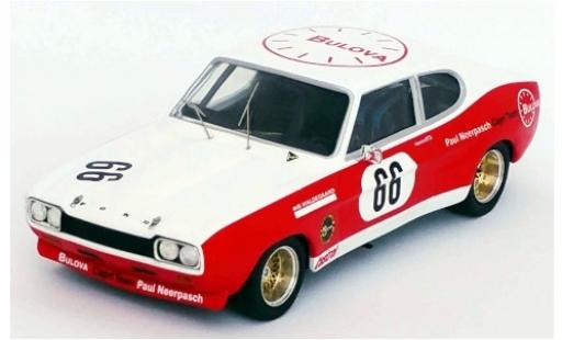 Coche miniatura Ford Capri 1/43 Trofeu MK I RS 2600 No.66 Bulova Team Paul Neerpasch Bulova DRM 500 Km Nürburgring 1972 B.Waldegaard Ford Capri 1/43 Trofeu MK I RS 2600 No.66 Bulova Team Paul Neerpasch Bulova DRM 500 Km Nürburgring 1972 B.Waldegaard coche miniatura