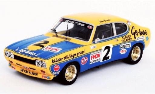 Coche miniatura Ford Capri 1/43 Trofeu MkI 2600 RS No.2 Kinnekulle Ring 1973 B.Brasta Ford Capri 1/43 Trofeu MkI 2600 RS No.2 Kinnekulle Ring 1973 B.Brasta coche miniatura