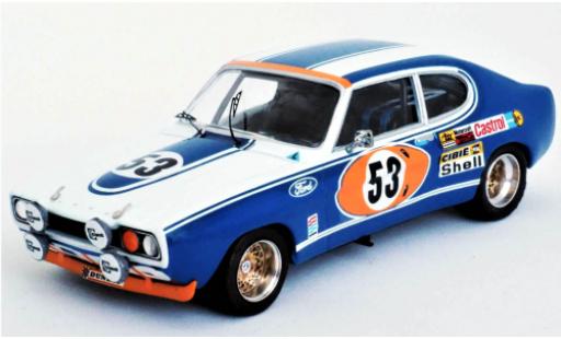 Coche miniatura Ford Capri 1/43 Trofeu MkI 2600 RS No.53 Motor Company Deutschland 24h Le Mans 1972 J.Mass/H-J.Stuck Ford Capri 1/43 Trofeu MkI 2600 RS No.53 Motor Company Deutschland 24h Le Mans 1972 J.Mass/H-J.Stuck coche miniatura