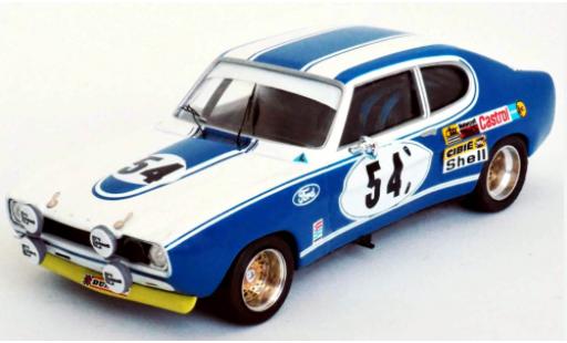 Coche miniatura Ford Capri 1/43 Trofeu MkI 2600 RS No.54 Motor Company Deutschland 24h Le Mans 1972 G.Birrell/C.Bourgoignie Ford Capri 1/43 Trofeu MkI 2600 RS No.54 Motor Company Deutschland 24h Le Mans 1972 G.Birrell/C.Bourgoignie coche miniatura