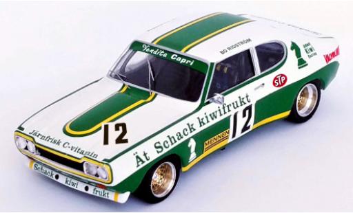 Coche miniatura Ford Capri 1/43 Trofeu MKI RS 2600 No.12 Schack Kiwi Racing Swidish Gold Cup Kinnekulle Ring 1973 B.Ridström Ford Capri 1/43 Trofeu MKI RS 2600 No.12 Schack Kiwi Racing Swidish Gold Cup Kinnekulle Ring 1973 B.Ridström coche miniatura
