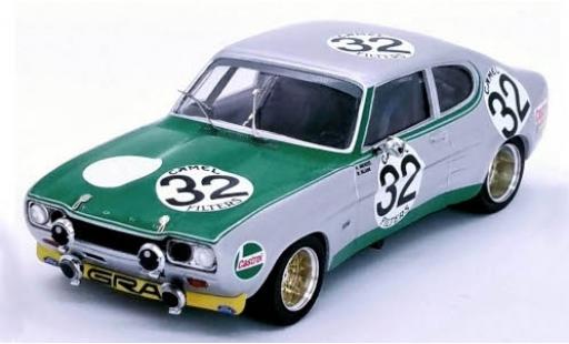 Coche miniatura Ford Capri 1/43 Trofeu MKI RS 2600 No.32 24h Spa Francorchamps 1971 H.Menzel/B.Blank Ford Capri 1/43 Trofeu MKI RS 2600 No.32 24h Spa Francorchamps 1971 H.Menzel/B.Blank coche miniatura