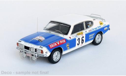 Coche miniatura Ford Capri 1/43 Trofeu Rally Tap 1972 #36 1:43 Ford Capri 1/43 Trofeu Rally Tap 1972 #36 1:43 coche miniatura