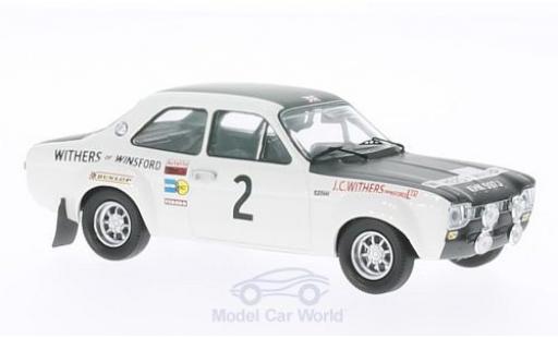 Coche miniatura Ford Escort 1/43 Trofeu I RS 1600 No.2 Withers of Winsford Rallye Manx 1971 R.Clark/H.Liddon Ford Escort 1/43 Trofeu I RS 1600 No.2 Withers of Winsford Rallye Manx 1971 R.Clark/H.Liddon coche miniatura