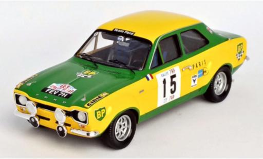Coche miniatura Ford Escort 1/43 Trofeu MK I No.15 BP Rallye WM Rallye Portugal 1970 J.F.Piot/F.Murac Ford Escort 1/43 Trofeu MK I No.15 BP Rallye WM Rallye Portugal 1970 J.F.Piot/F.Murac coche miniatura