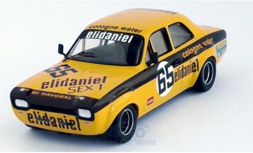 Coche miniatura Ford Escort 1/43 Trofeu MK I No.65 Vila do Conde 1977 D.Vidal Ford Escort 1/43 Trofeu MK I No.65 Vila do Conde 1977 D.Vidal coche miniatura