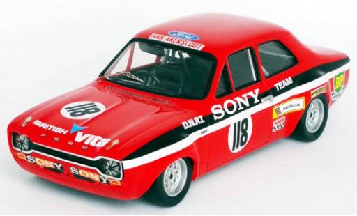 Coche miniatura Ford Escort 1/43 Trofeu MK I RHD No.118 Sony Coupes Benelux Zandvoort 1971 Y.Fontaine Ford Escort 1/43 Trofeu MK I RHD No.118 Sony Coupes Benelux Zandvoort 1971 Y.Fontaine coche miniatura
