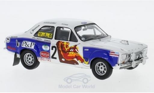 Coche miniatura Ford Escort 1/43 Trofeu MK I RS 1600 No.2 Rallye Ypres 1974 G.Staepelaere/Jimmy Ford Escort 1/43 Trofeu MK I RS 1600 No.2 Rallye Ypres 1974 G.Staepelaere/Jimmy coche miniatura