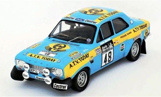 Coche miniatura Ford Escort 1/43 Trofeu MK I RS 1600 RHD No.48 RAC Rallye 1973 R.Brookes/J.Brown Ford Escort 1/43 Trofeu MK I RS 1600 RHD No.48 RAC Rallye 1973 R.Brookes/J.Brown coche miniatura