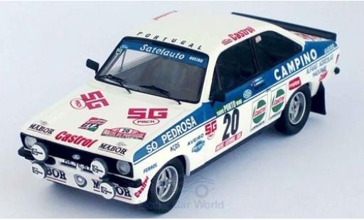 Coche miniatura Ford Escort 1/43 Trofeu MK II No.20 Rallye WM Rally Portugal 1981 C.Torres/A.Morais Ford Escort 1/43 Trofeu MK II No.20 Rallye WM Rally Portugal 1981 C.Torres/A.Morais coche miniatura
