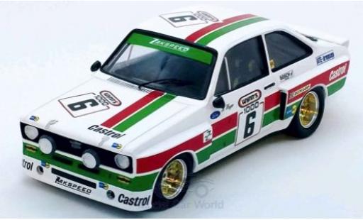 Coche miniatura Ford Escort 1/43 Trofeu MK II No.6 Zakspeed Castrol 1000 Km Kyalami 1975 H.Heyer/J.Mass/P.Hennige Ford Escort 1/43 Trofeu MK II No.6 Zakspeed Castrol 1000 Km Kyalami 1975 H.Heyer/J.Mass/P.Hennige coche miniatura