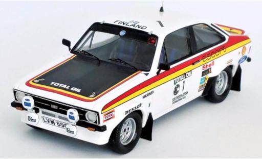 Coche miniatura Ford Escort 1/43 Trofeu Mk II RS 1800 No.1 Southern Cross Rally 1976 T.Mäkinen/H.Liddon Ford Escort 1/43 Trofeu Mk II RS 1800 No.1 Southern Cross Rally 1976 T.Mäkinen/H.Liddon coche miniatura