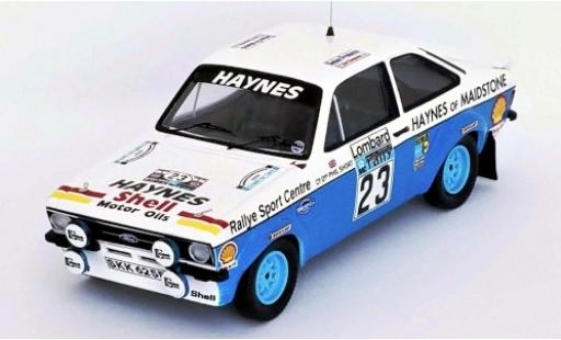 Coche miniatura Ford Escort 1/43 Trofeu MK II RS 1800 RHD No.23 Haynes Rallye WM RAC Rallye 1978 J.Taylor/P.Short Ford Escort 1/43 Trofeu MK II RS 1800 RHD No.23 Haynes Rallye WM RAC Rallye 1978 J.Taylor/P.Short coche miniatura