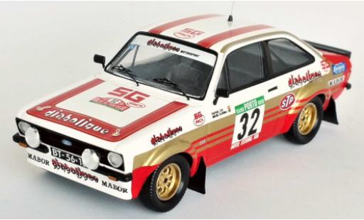 Coche miniatura Ford Escort 1/43 Trofeu MK II RS No.32 Diabolique Rallye WM Rallye Portugal 1981 R.Cid/M.Oliveira Ford Escort 1/43 Trofeu MK II RS No.32 Diabolique Rallye WM Rallye Portugal 1981 R.Cid/M.Oliveira coche miniatura