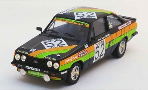 Coche miniatura Ford Escort 1/43 Trofeu Mk II RS2000 No.52 Berkenkamp Racing 24h Spa 1979 A.Beauchef/D.Selzer/K.Mauer Ford Escort 1/43 Trofeu Mk II RS2000 No.52 Berkenkamp Racing 24h Spa 1979 A.Beauchef/D.Selzer/K.Mauer coche miniatura