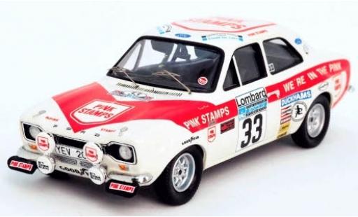 Coche miniatura Ford Escort 1/43 Trofeu MkI RHD No.33 Pink Stamps Rally WM RAC Rally 1975 N.Rockey/D.Tucker Ford Escort 1/43 Trofeu MkI RHD No.33 Pink Stamps Rally WM RAC Rally 1975 N.Rockey/D.Tucker coche miniatura